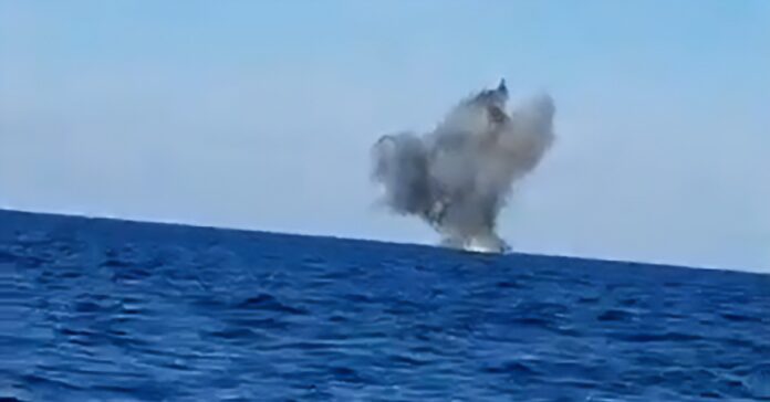 explozie drona marina