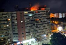 Incident fără precedent – o dronă rusească a lovit un bloc din Galați. Două persoane, rănite